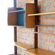 Wall Unit by John Texmon and Einar Blindheim, System Ergo, 2 Modules, Norway 1960's