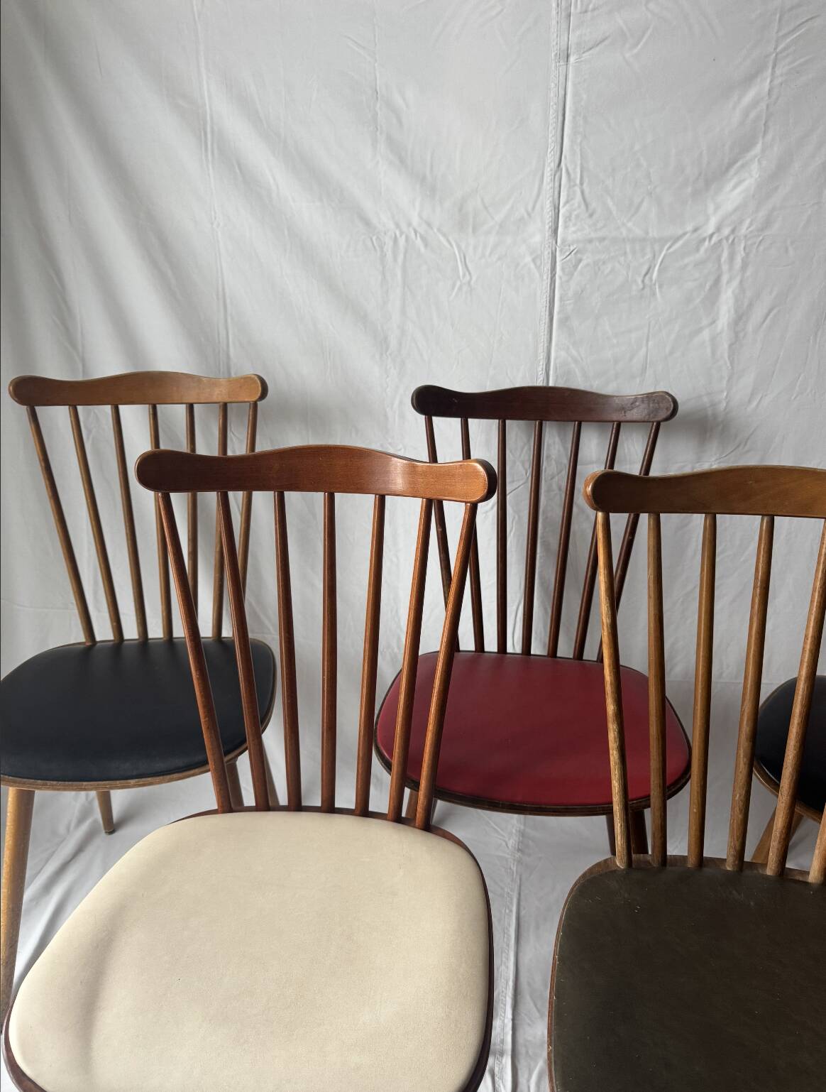 Set of Menuet chairs by Baumann