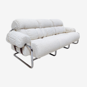 Canapé moderne en boucle blanche