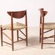 6x Peter Hvidt & Orla Mølgaard-Nielsen dining chair Model 316 in teak