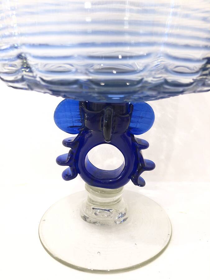 Decorative Murano glass bowl, Italy, 1990