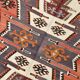5x8 Geometric Handmade Antique Vintage Rug, 156x251Cm