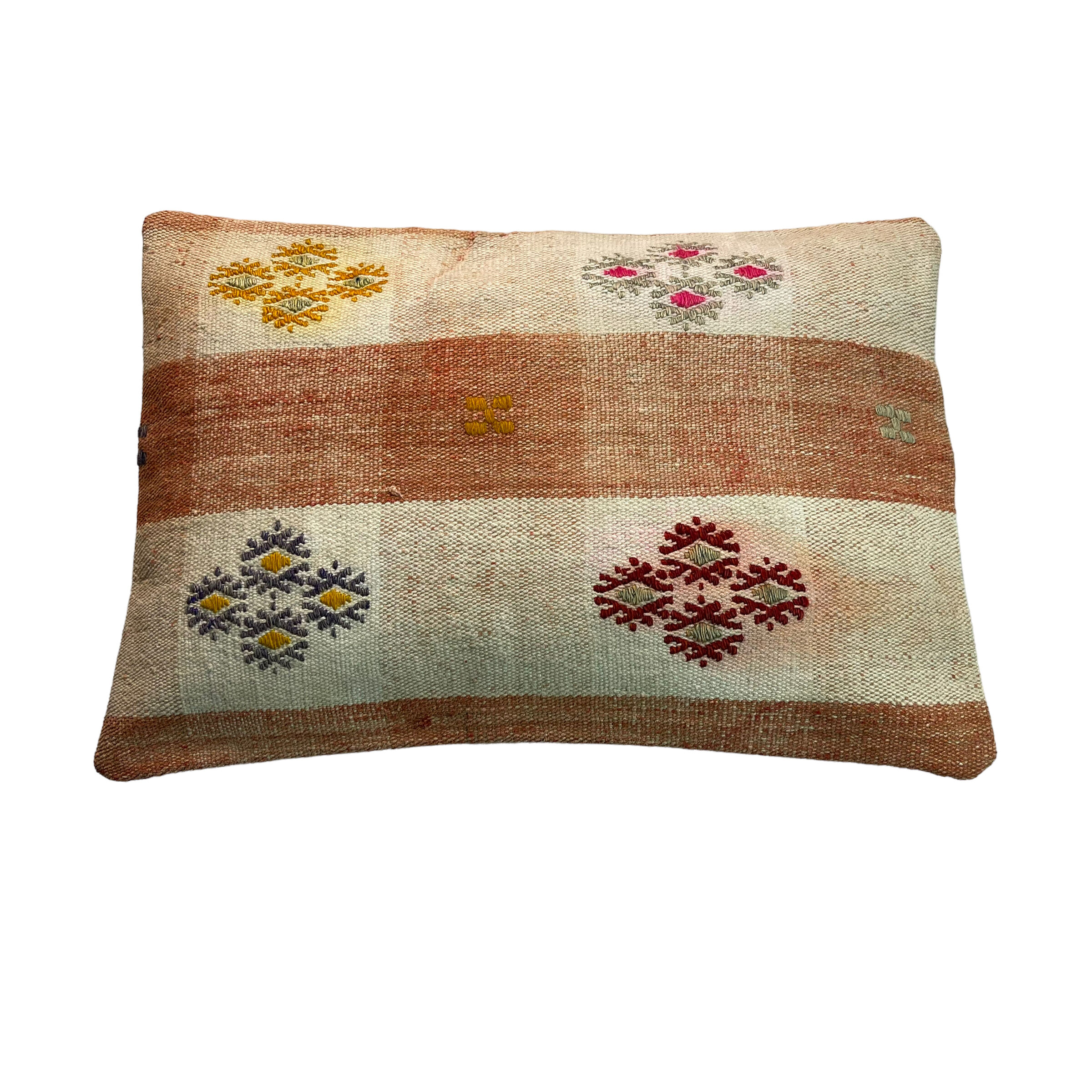 Housse de coussin kilim turc vintage, 30 x 50 cm