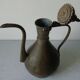Old oriental pourer Arabic teapot ewer in brass and bronze 34 cm