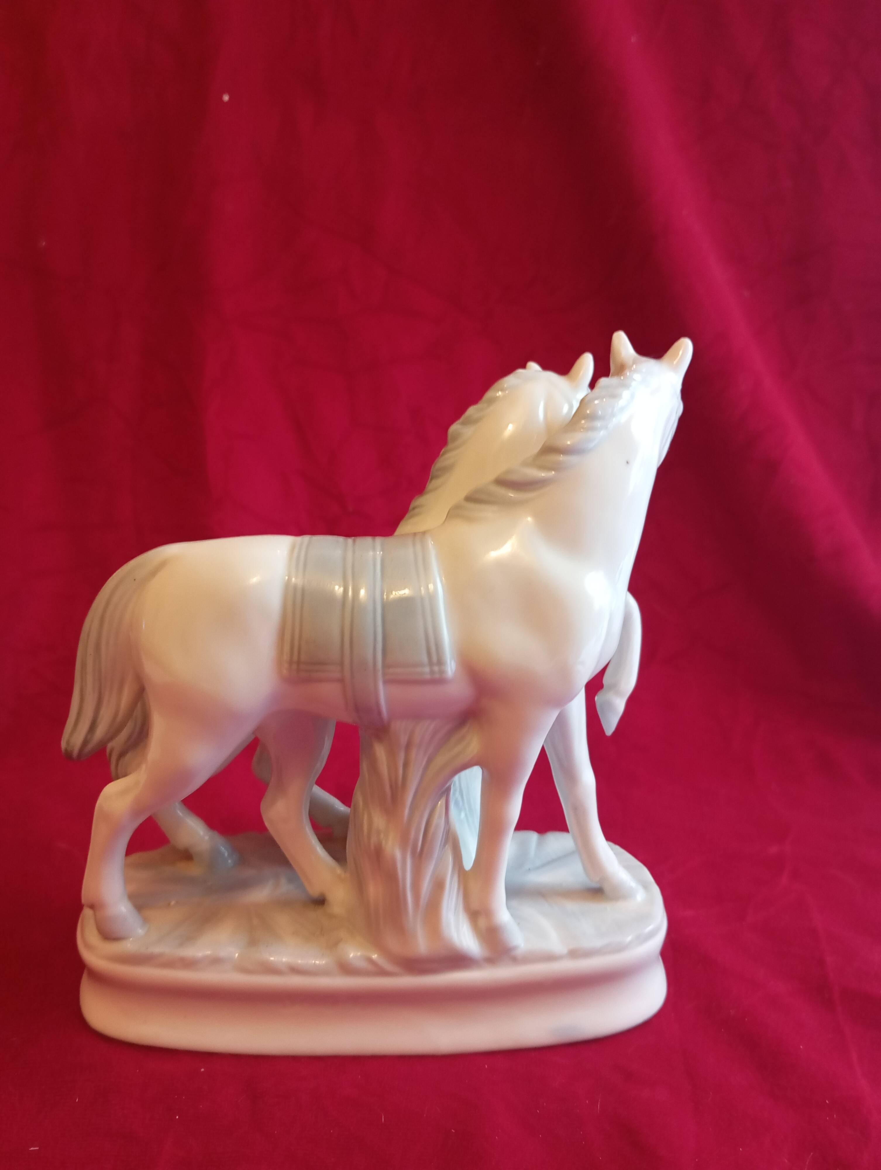 Subject: couple of ceramic horses