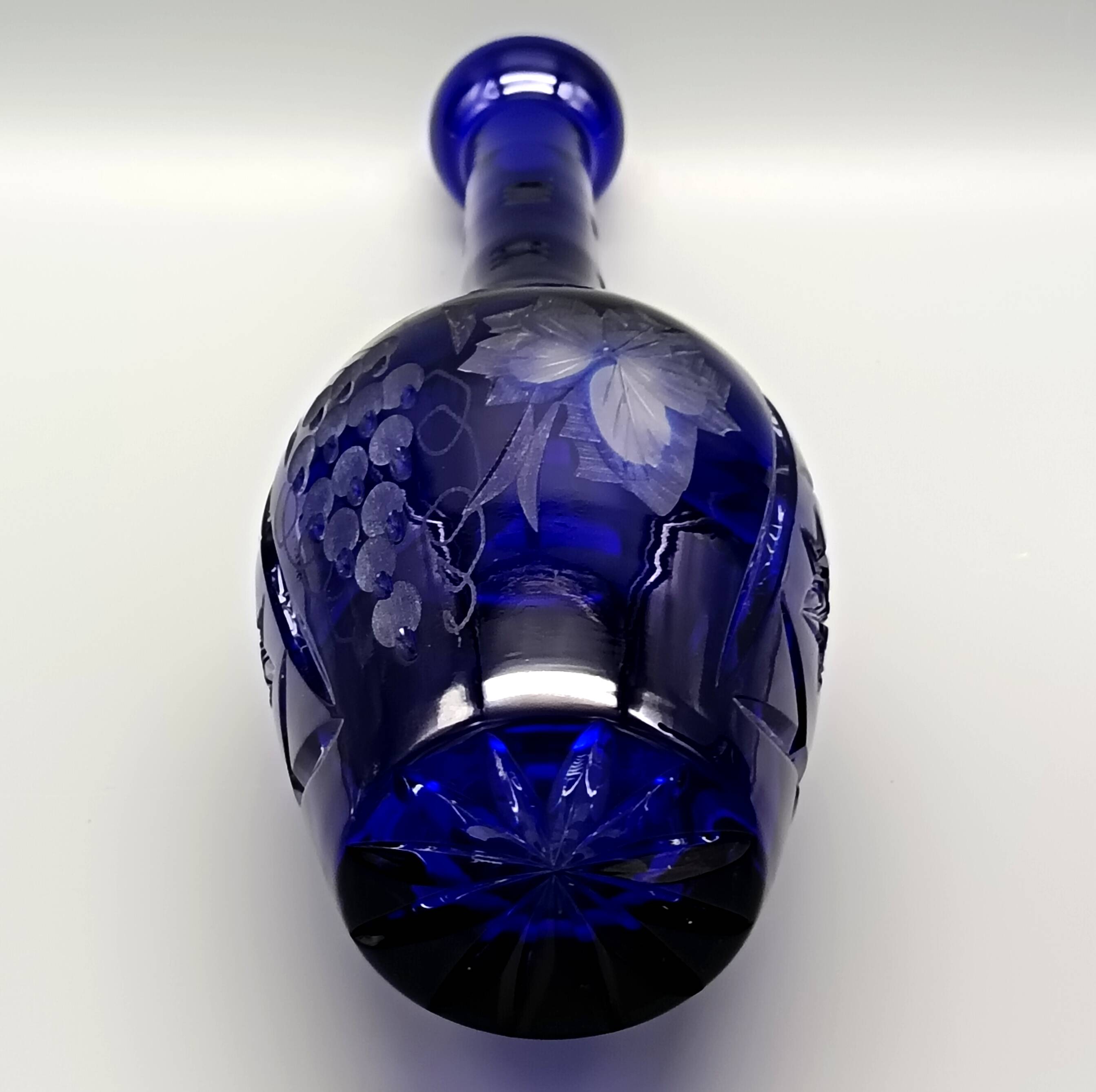 Vintage carafe, clear crystal 24% lead anna hütte germany