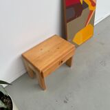 Bedside table in pine