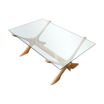 Table basse Sorborgaren par Illum Wikkelso années 60