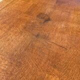 Vintage wooden table with extension