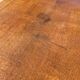 Vintage wooden table with extension