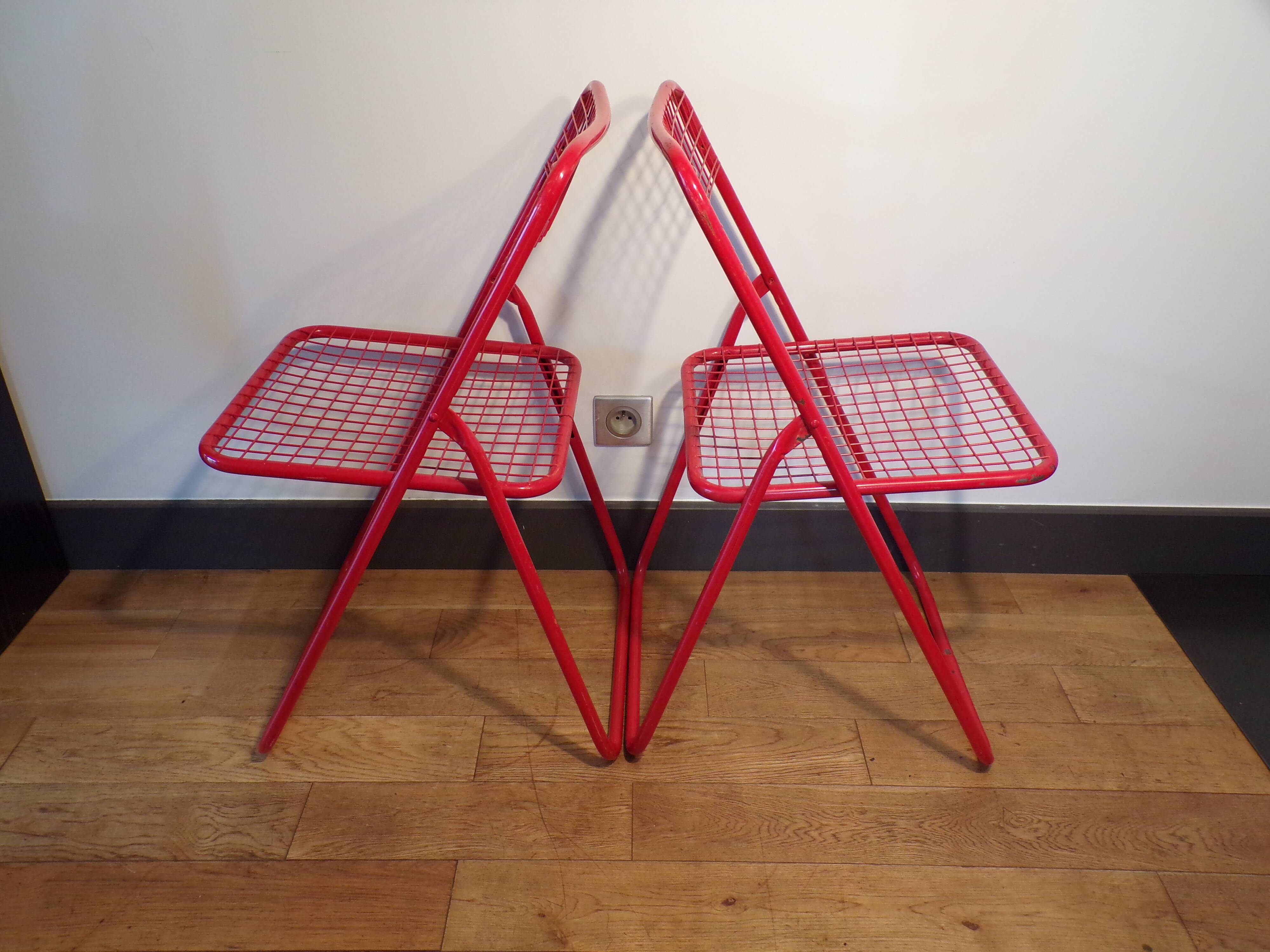 Pair of Tednet chairs by Niels Gammelgaard for Ikea