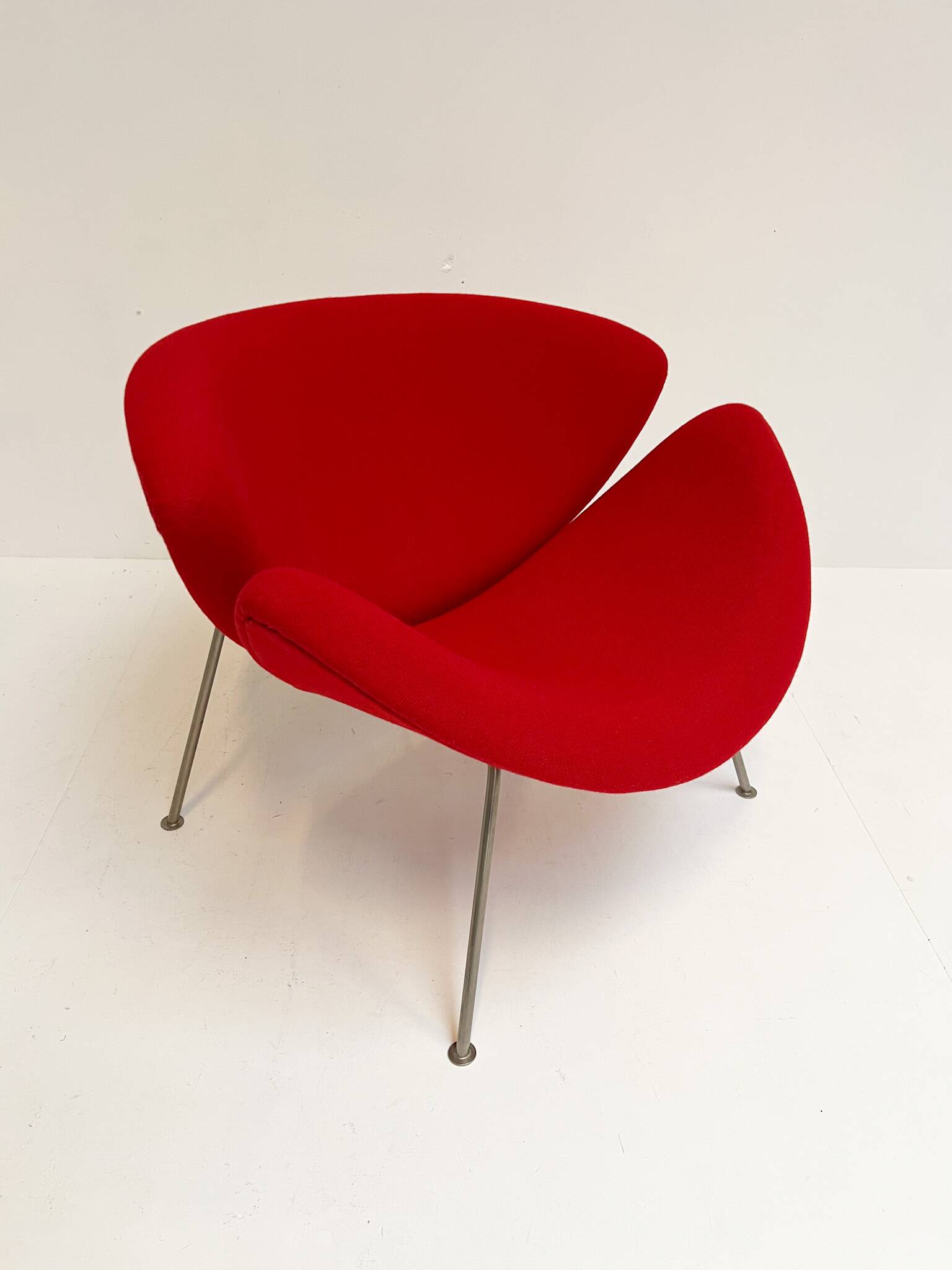 Reupholstered Orange Slice armchair by Pierre Paulin for Artifort, 1960s