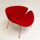 Reupholstered Orange Slice armchair by Pierre Paulin for Artifort, 1960s