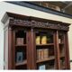 Antique Neo-Renaissance bookcase, display cabinet, walnut