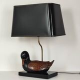 Pair of "duck" lamps