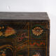 Antique chest painted in pine wood – China, circa 1900
