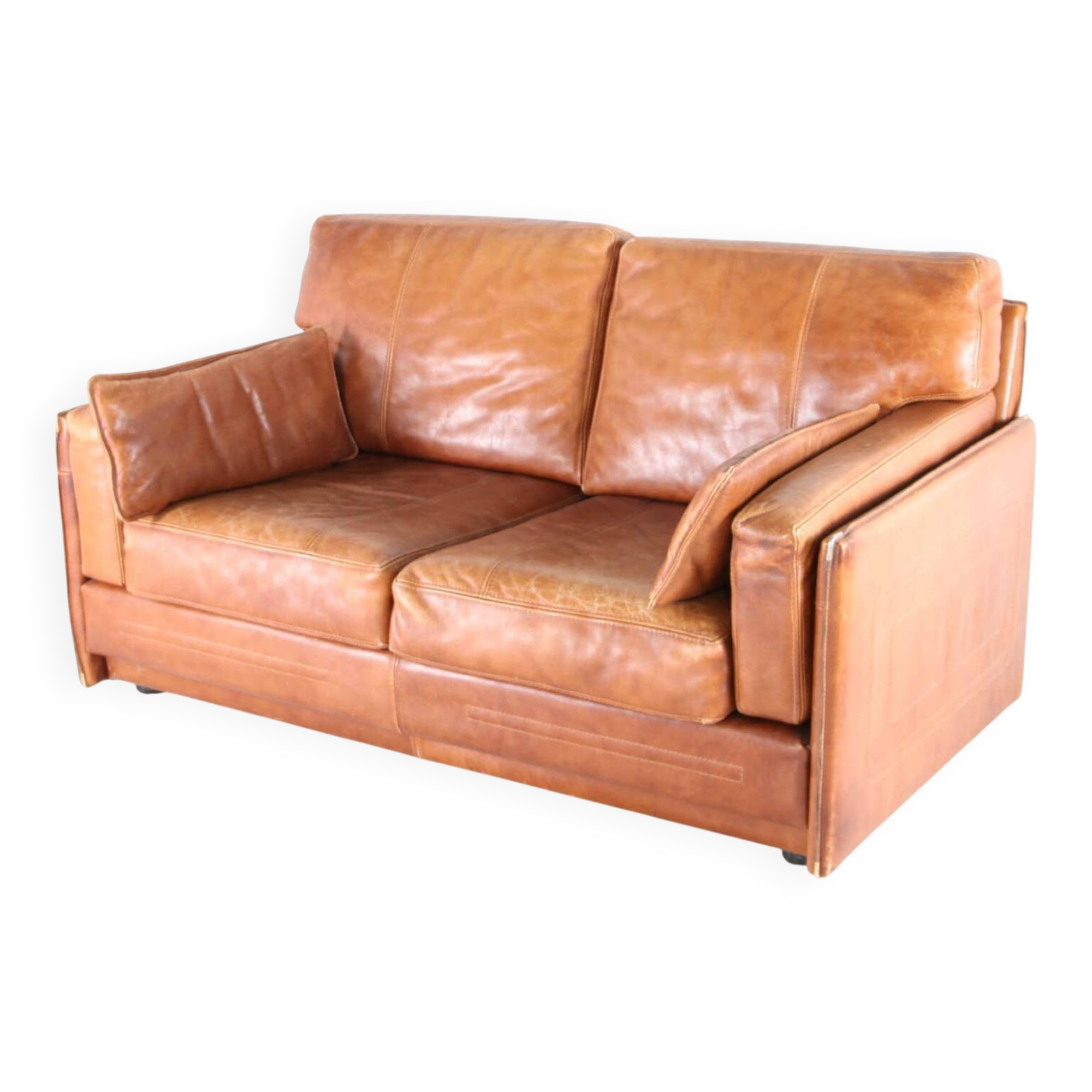 Roche Bobois leather sofa