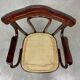 Chaise de bureau Thonet avec assise en rotin