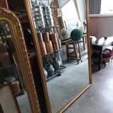 Mirror mirror mirror golden wood bistro style -1m68x1m15