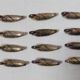 set de 12 porte-noms ou porte-menus de table en forme de canard / cygne - Vintage