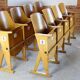 Chaises de cinéma vintage de Ton, années 1960, ensemble de 13