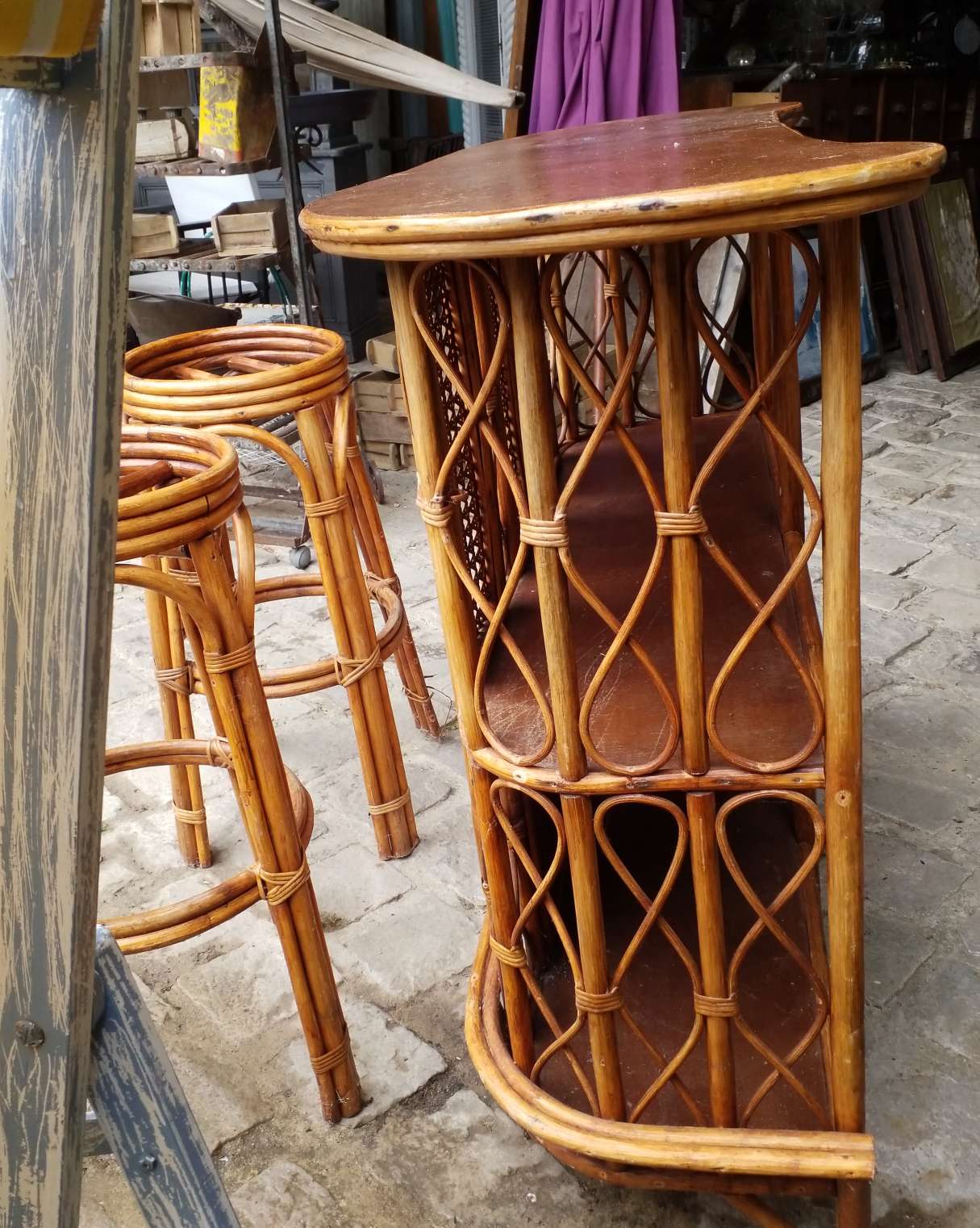 Bamboo bar