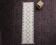 Berber runner rug diamond white and black 80x290 cm