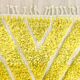 Ecru Moroccan rug with geometric patterns 250cm x 150cm