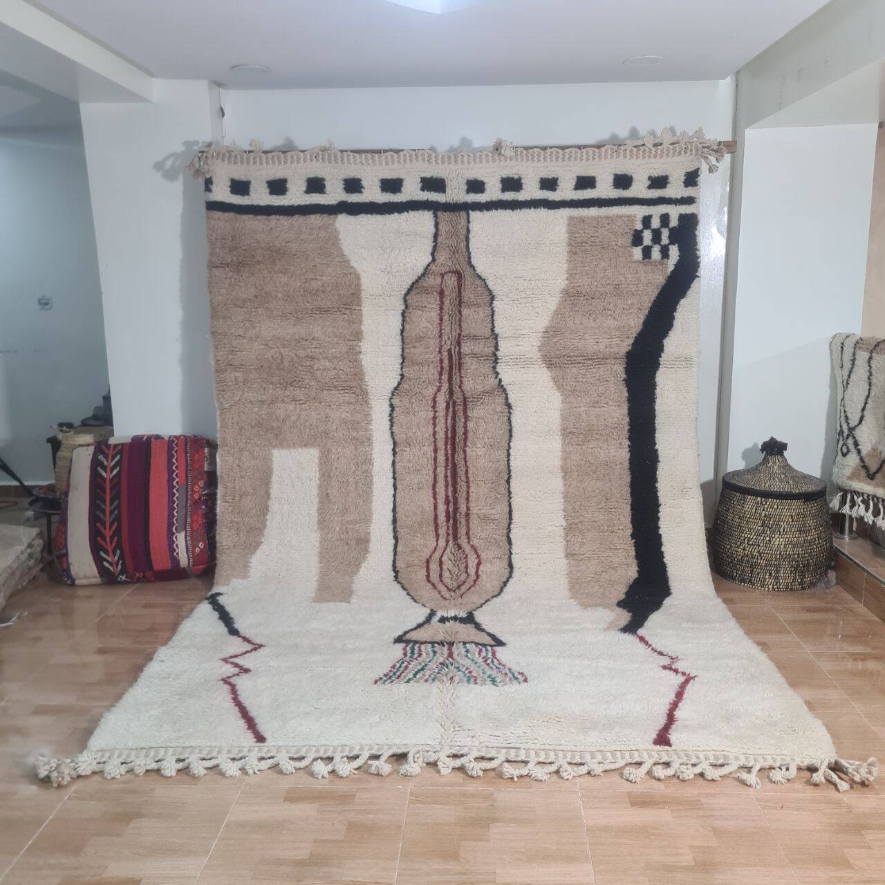 Tapis berbère laine fait main 300X200 cm