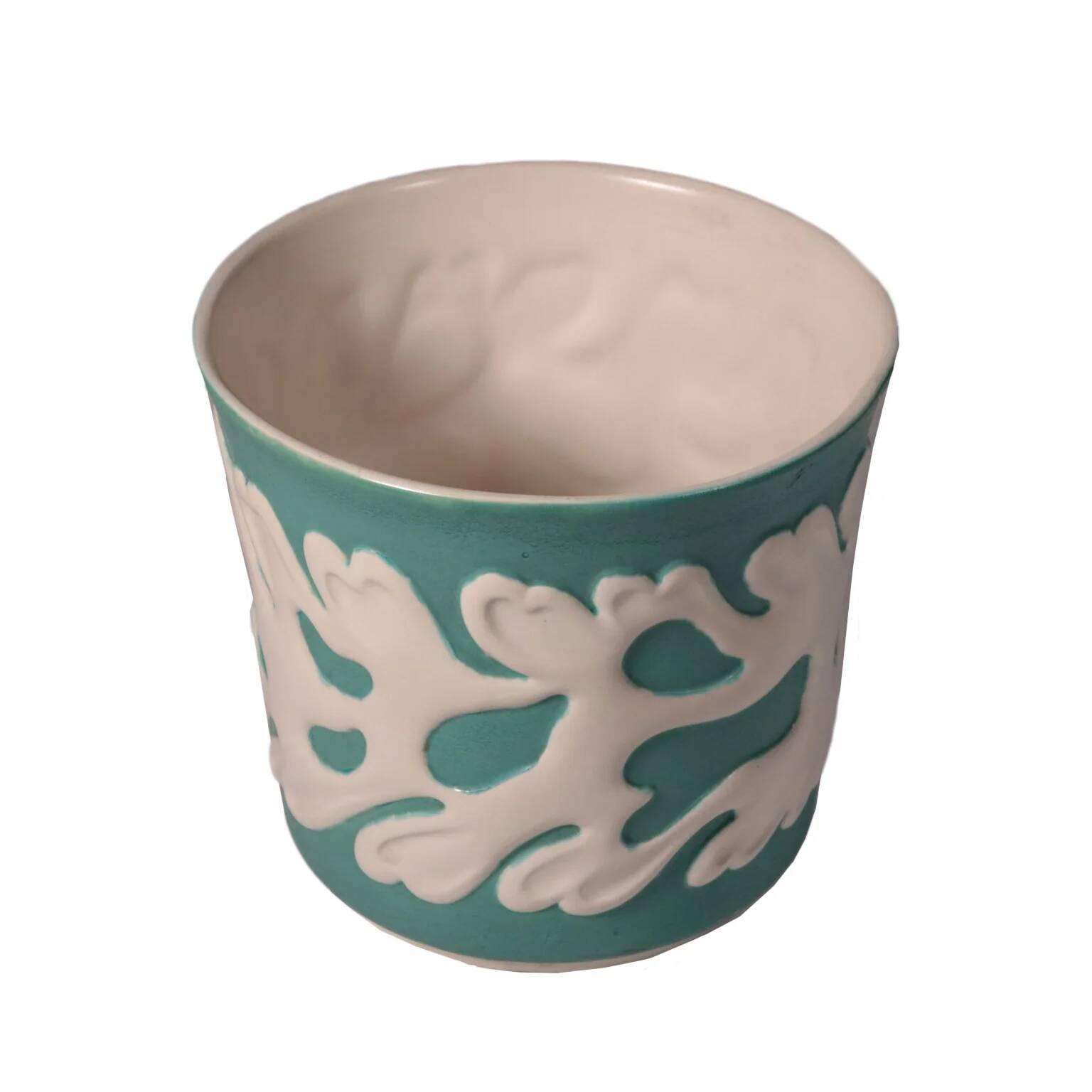 Vase Giovanni Gariboldi Ginori San Cristoforo in ceramic, Milan, Italy, 1950