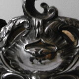 Art deco bronze planter