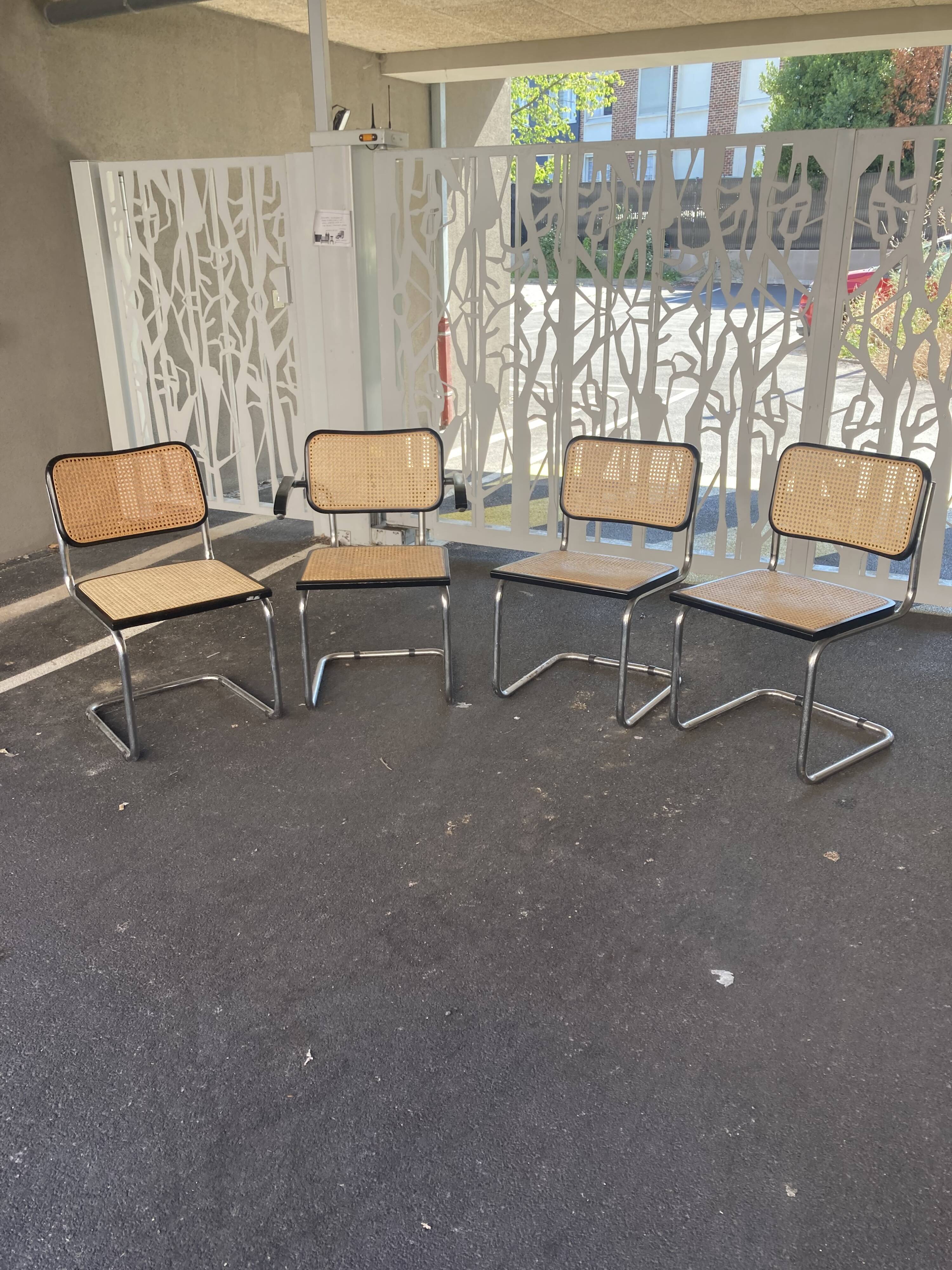 Chaises Marcel Breur