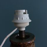 Puisaye pyrite stoneware lamp from the 70s