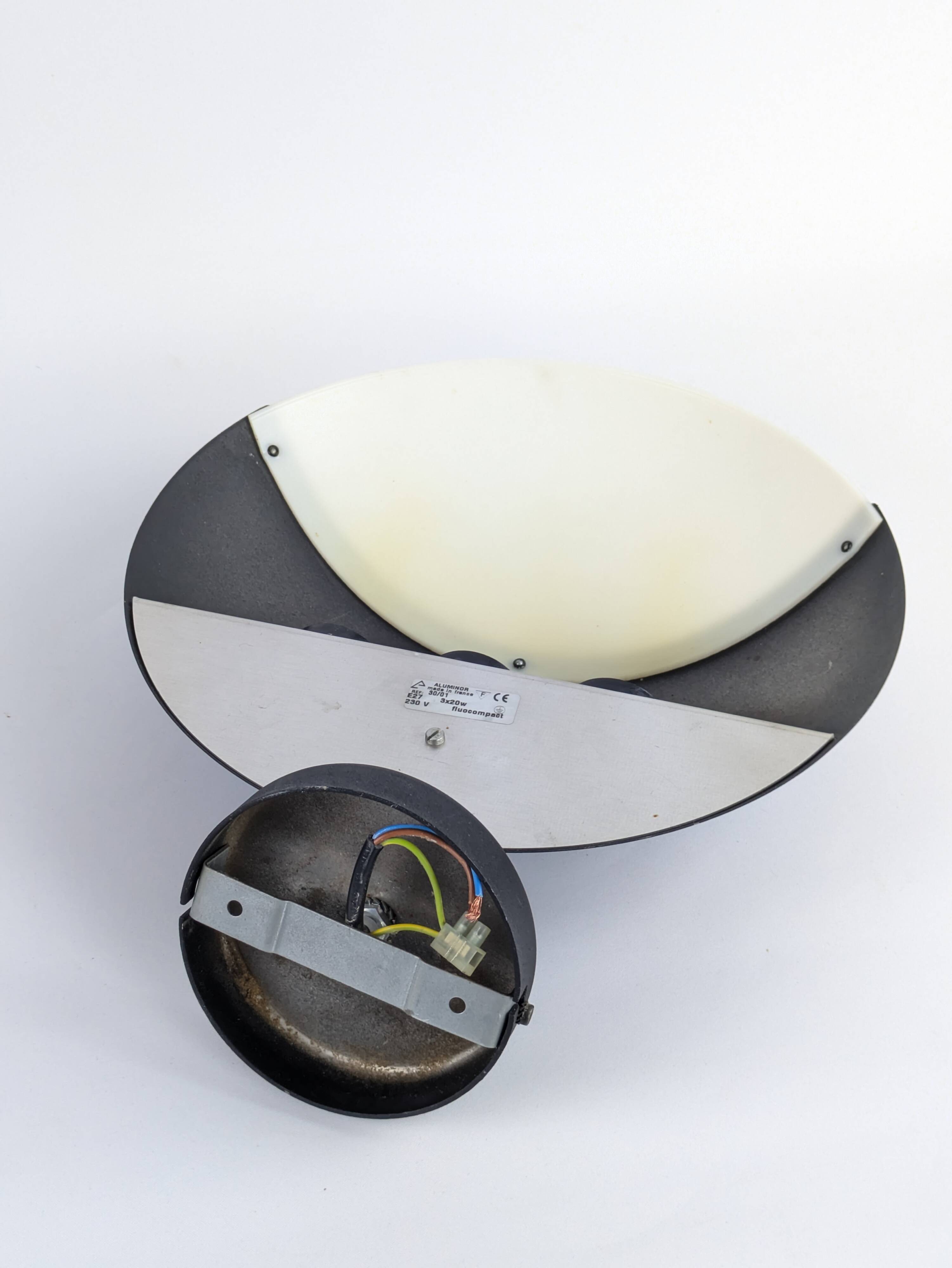 Applique éclipse Aluminor, 1970