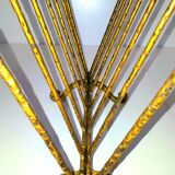 Golden metal magazine door