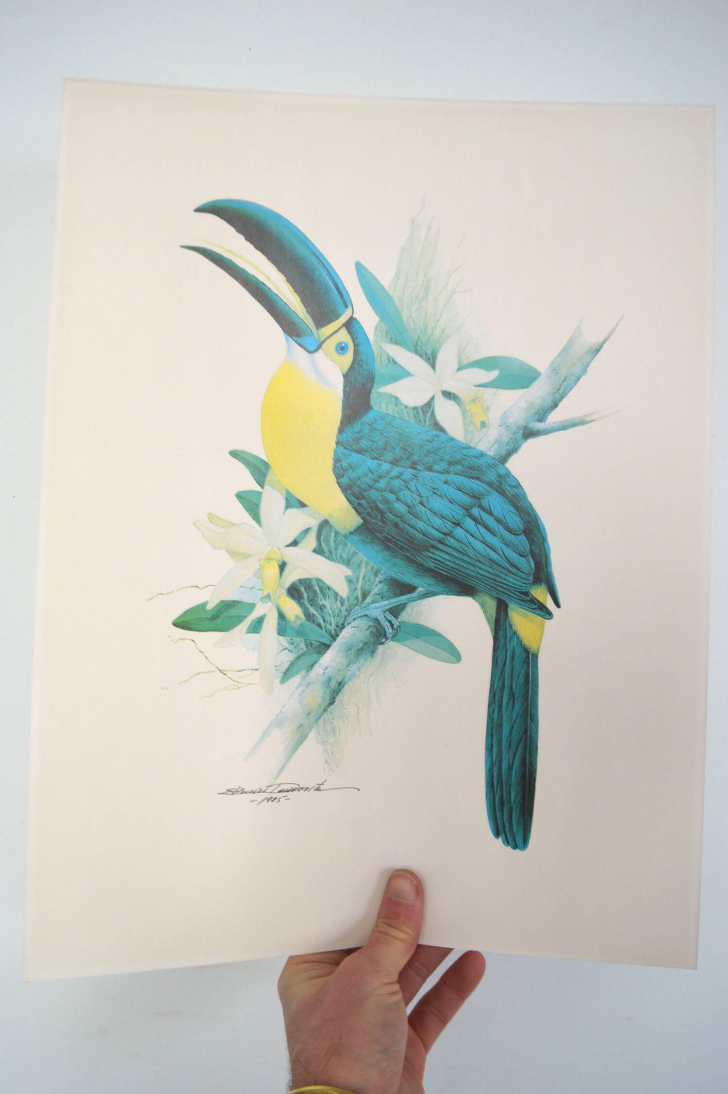 Vintage Exotic Poster