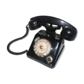 Ancien téléphone en bakélite années