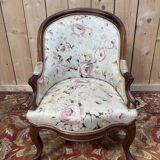 Fauteuil - Crapaud - Chauffeuse gondole Napoléon III