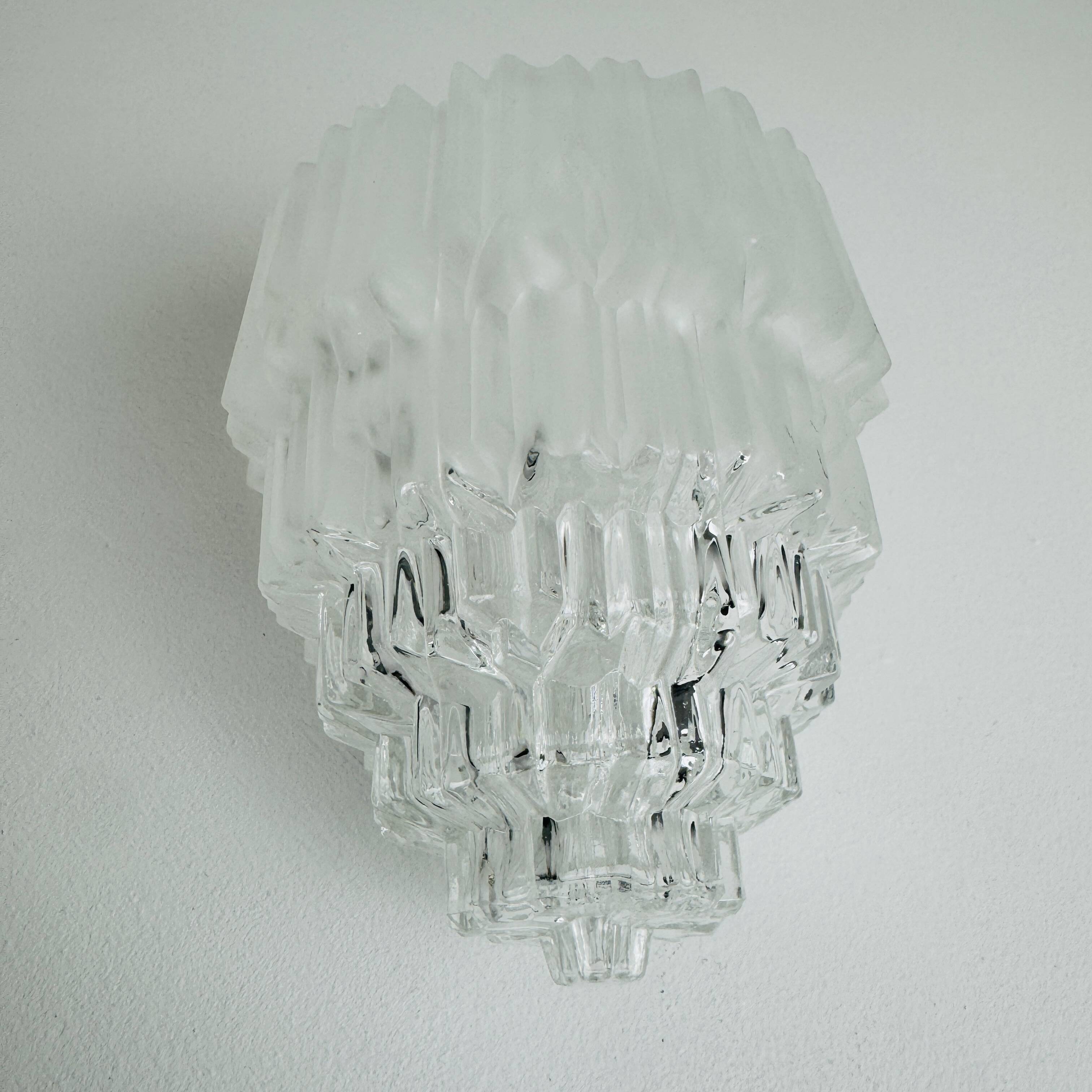 Vintage art deco skyscraper wall light
