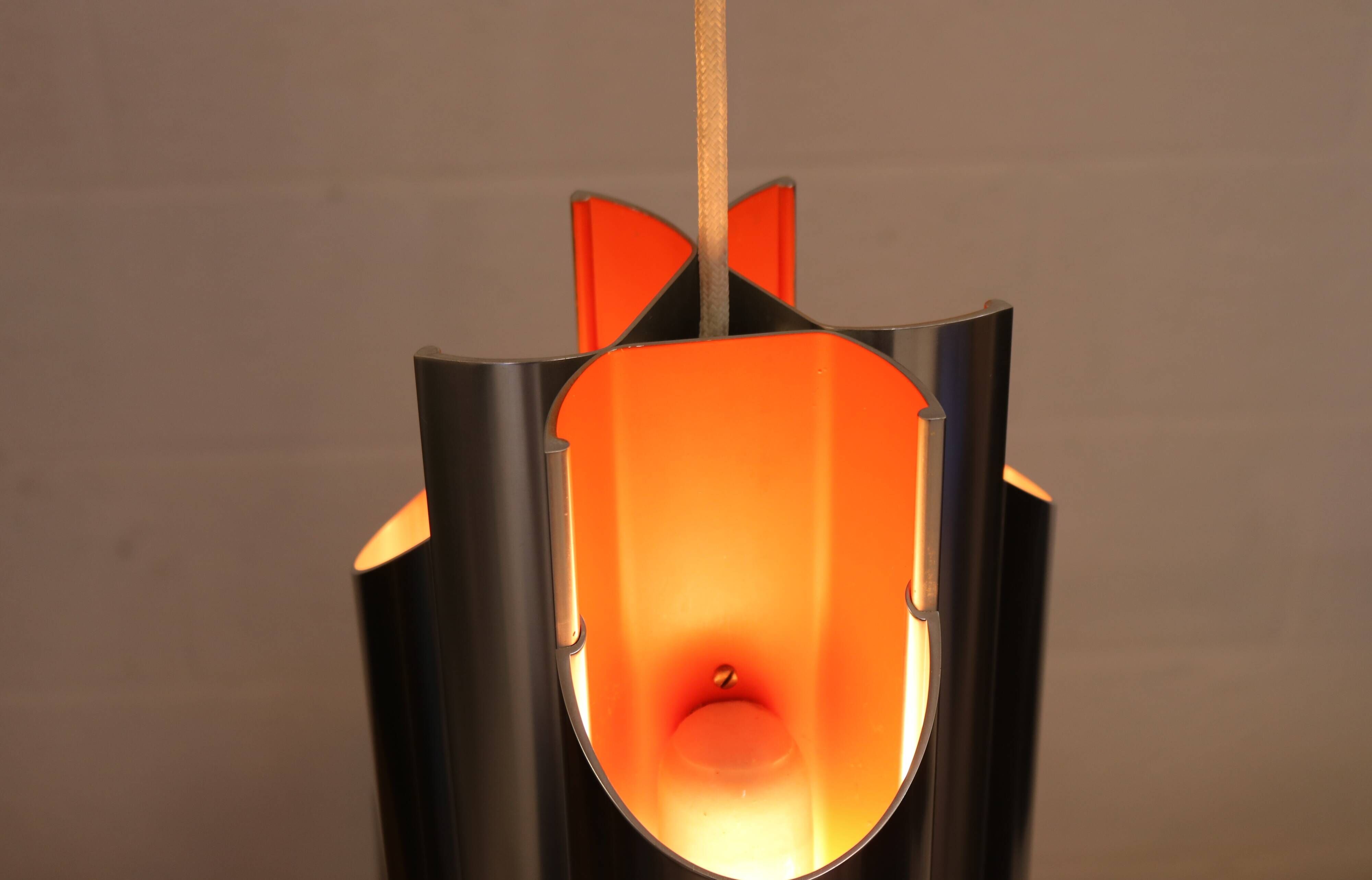 Space Age Pantre Light by Bent Karlby for Lyfa