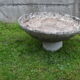Series of three concrete planters design René Pechère edited by Eternit 1958