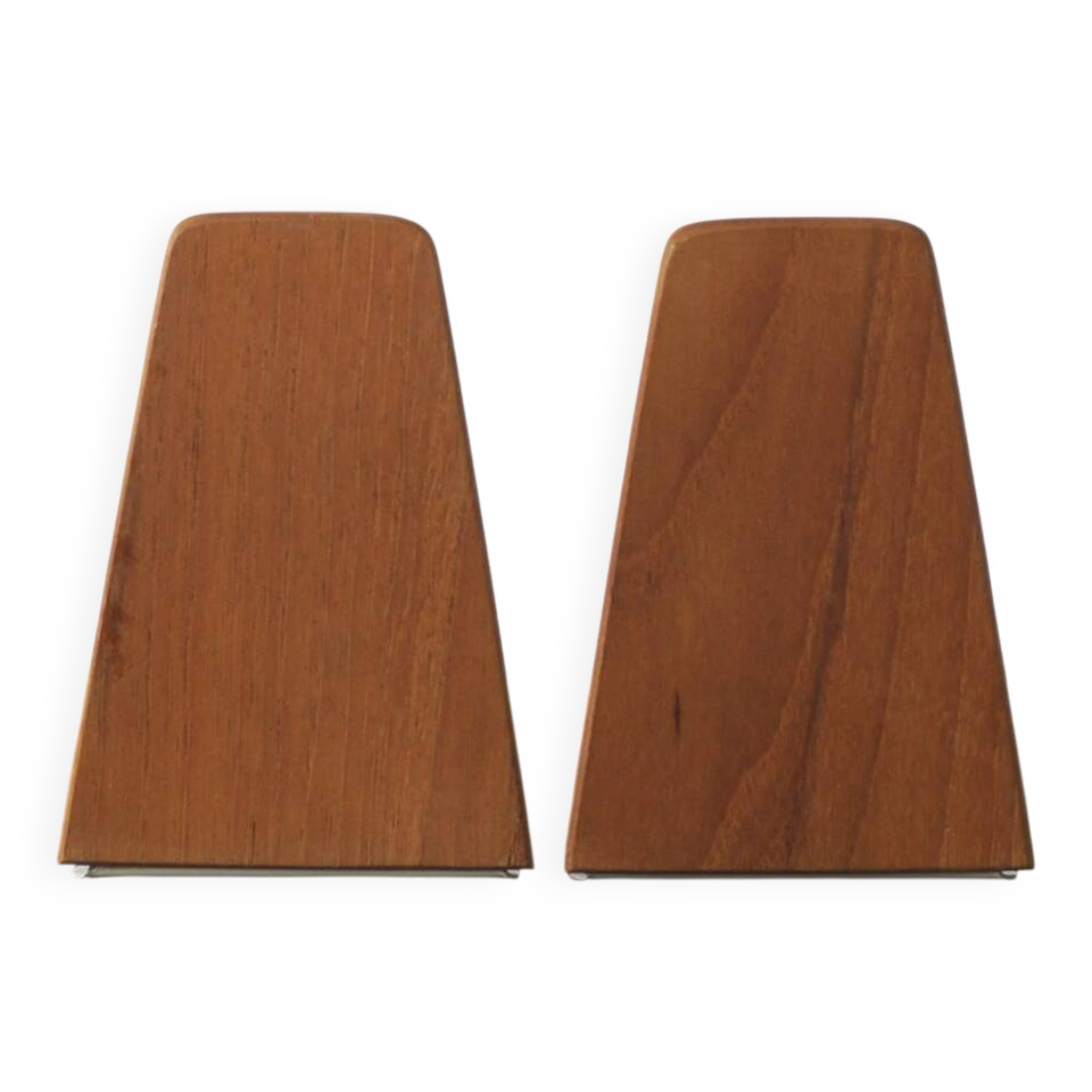 Mid-Century Modern Teak Bookends by Kai Kristiansen, 1960s, Set of 2
