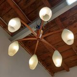 Danish opaline pendant light