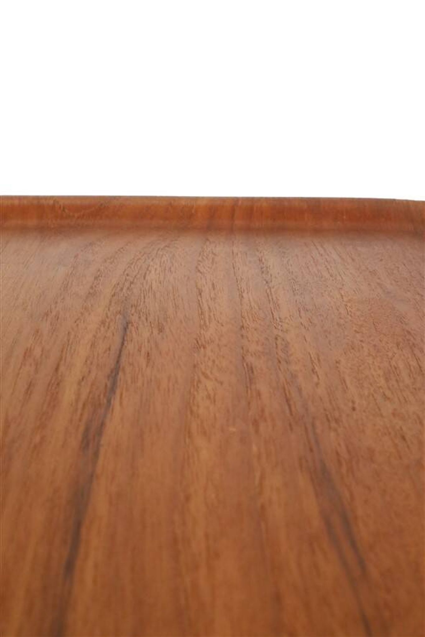 Restored mid-century teak tray / Danish modern design / 1960s / 1970s