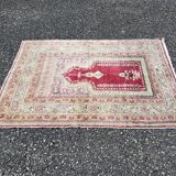 Tapis Turc Kayseri Rouge