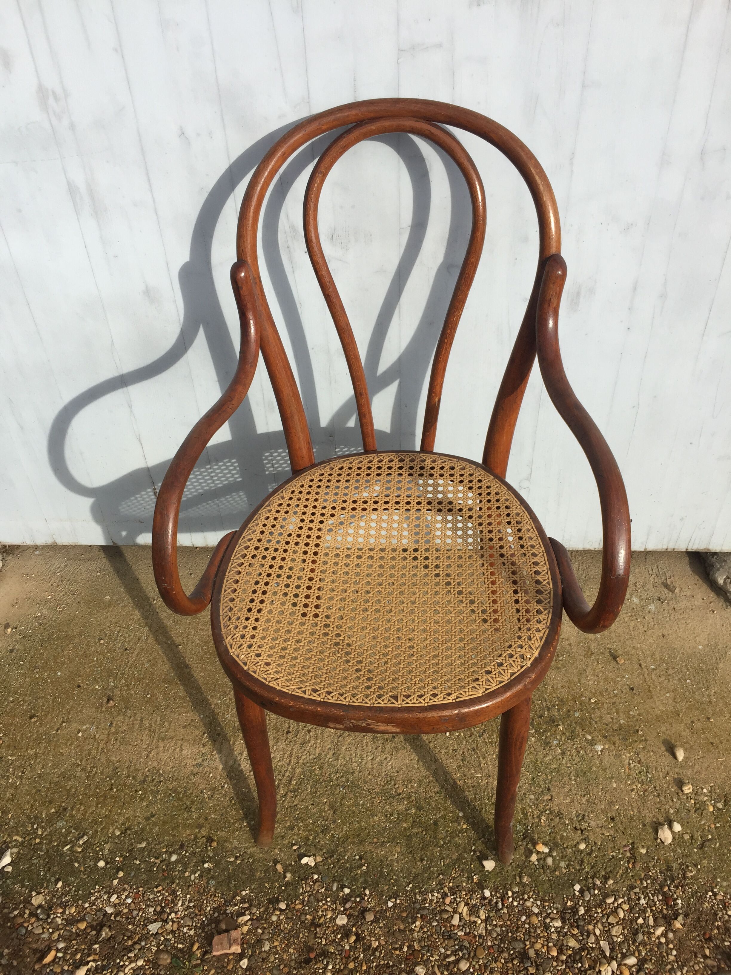 Fauteuil Thonet en cannage