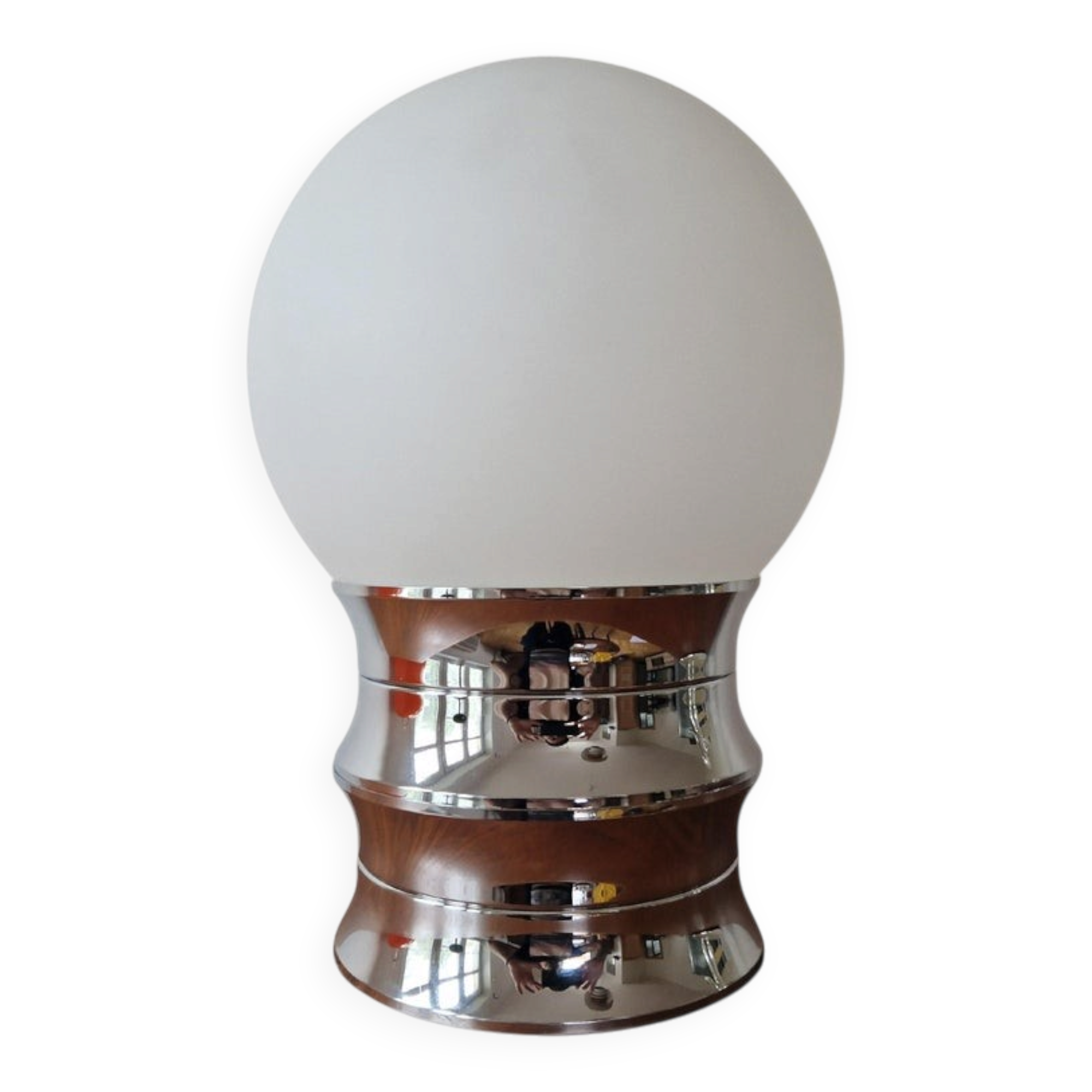 Large Rare Midcentury Table Lamp, Italy, 1970s