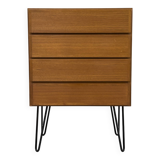 Commode en teck d'Omann Jun, années 1960