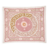 Vintage hand-embroidered tablecloth 141x168 cm