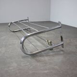 Porte-manteau mural chromé Bauhaus des années 1930